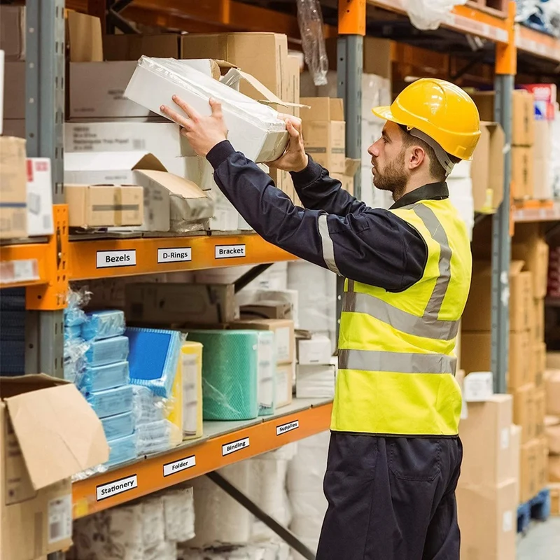 20 Packs Magnetic Label Holder Protective Film Strong Magnet Mess Free Removable 4X1.57Inch