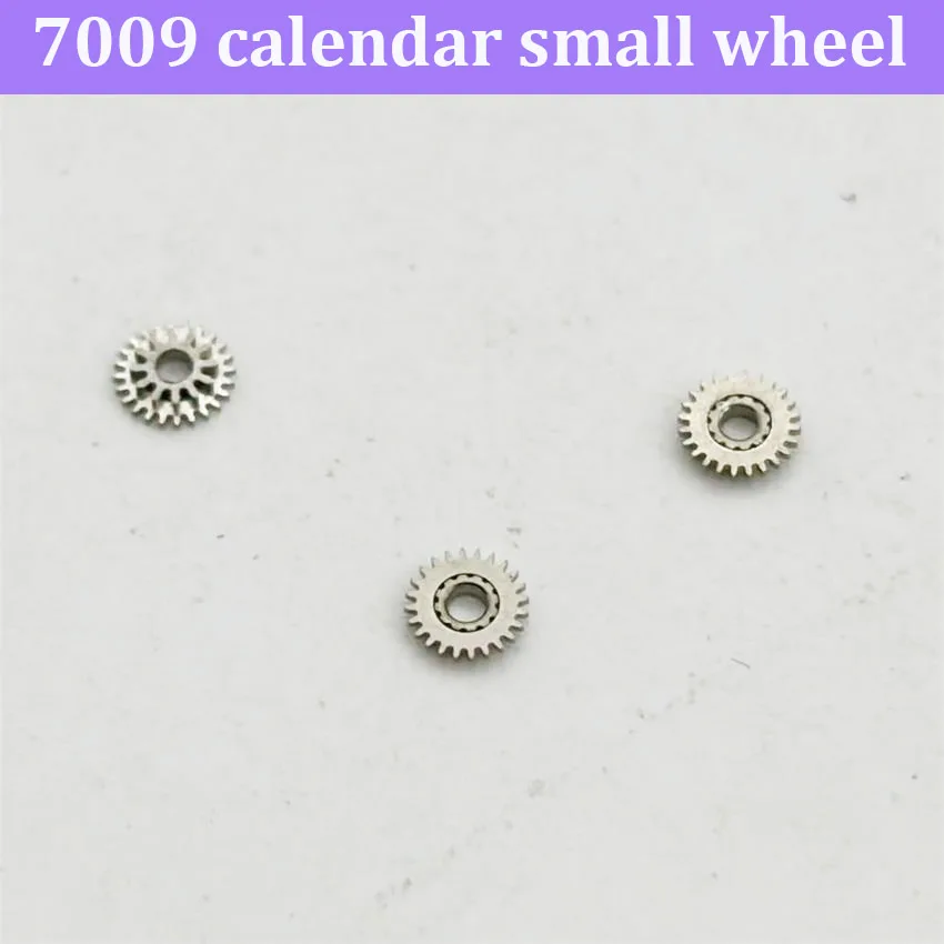 3pcs 7009 Mechanical Watch Calendar Small Wheel Repair Part Accessory Suitable for 7009 Movement