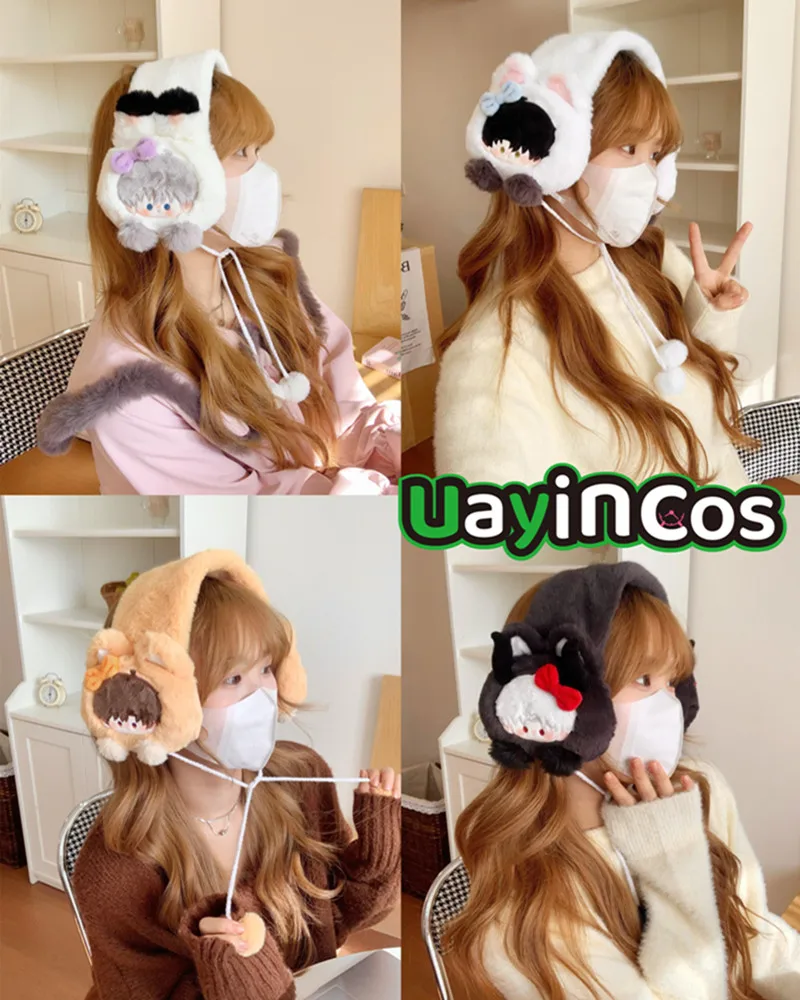 Oorbeschermers Love and Deepspace Sylus Rafayel Zayne Xavier Winddichte oorwarmers Outdoor oorhoes Warme winter oorkleppen Anime Game Ki