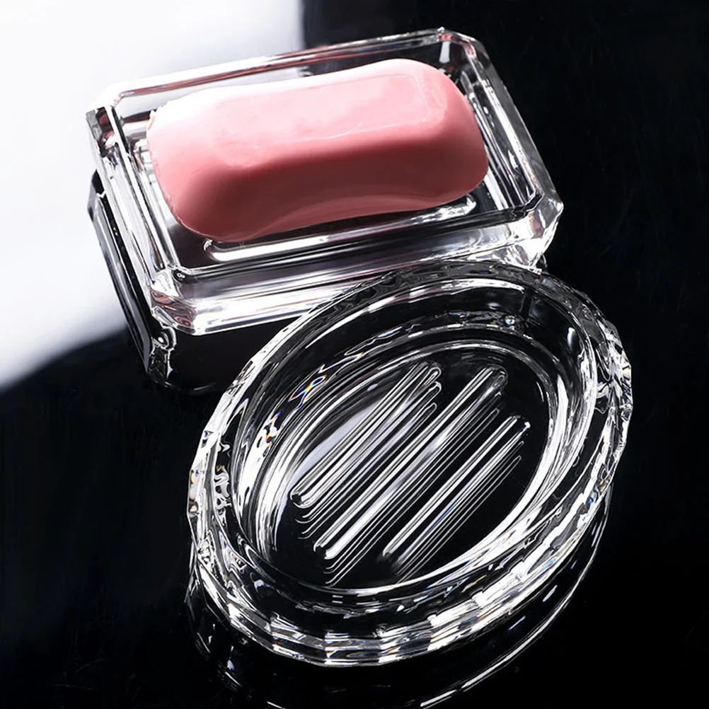 

Soap Box For Home Bathroom Shower Storage Container Central Design Non-Slip Soap Holder Case Organizer Waterproof