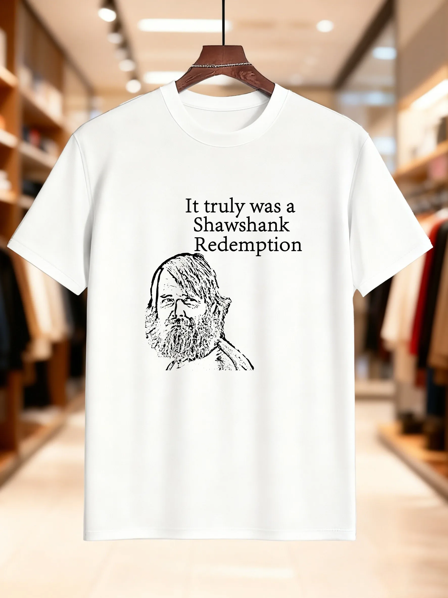 جديد وصول أزياء الرجال المطبوعة تي شيرتات قصيرة الاكمام أسود أبيض تصميم مربع 100٪ القطن تنفس عارضة تنوعا Ult