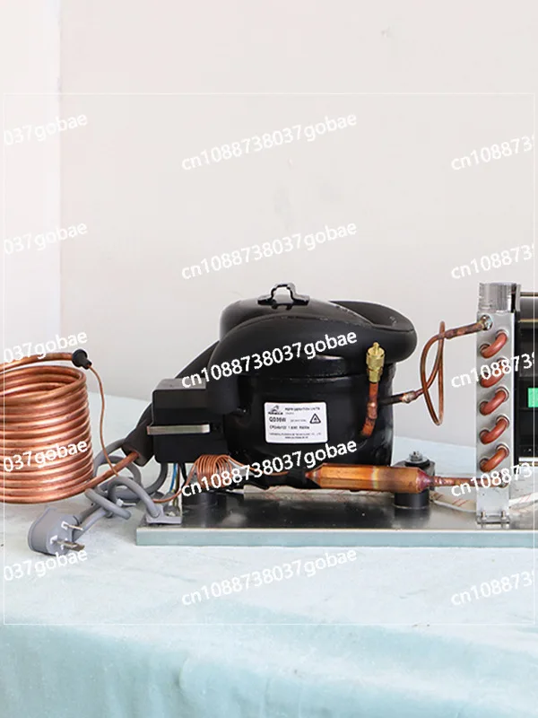 Wave exhaust QD30W small chiller 220V refrigeration circulating water micro refrigeration compressor set