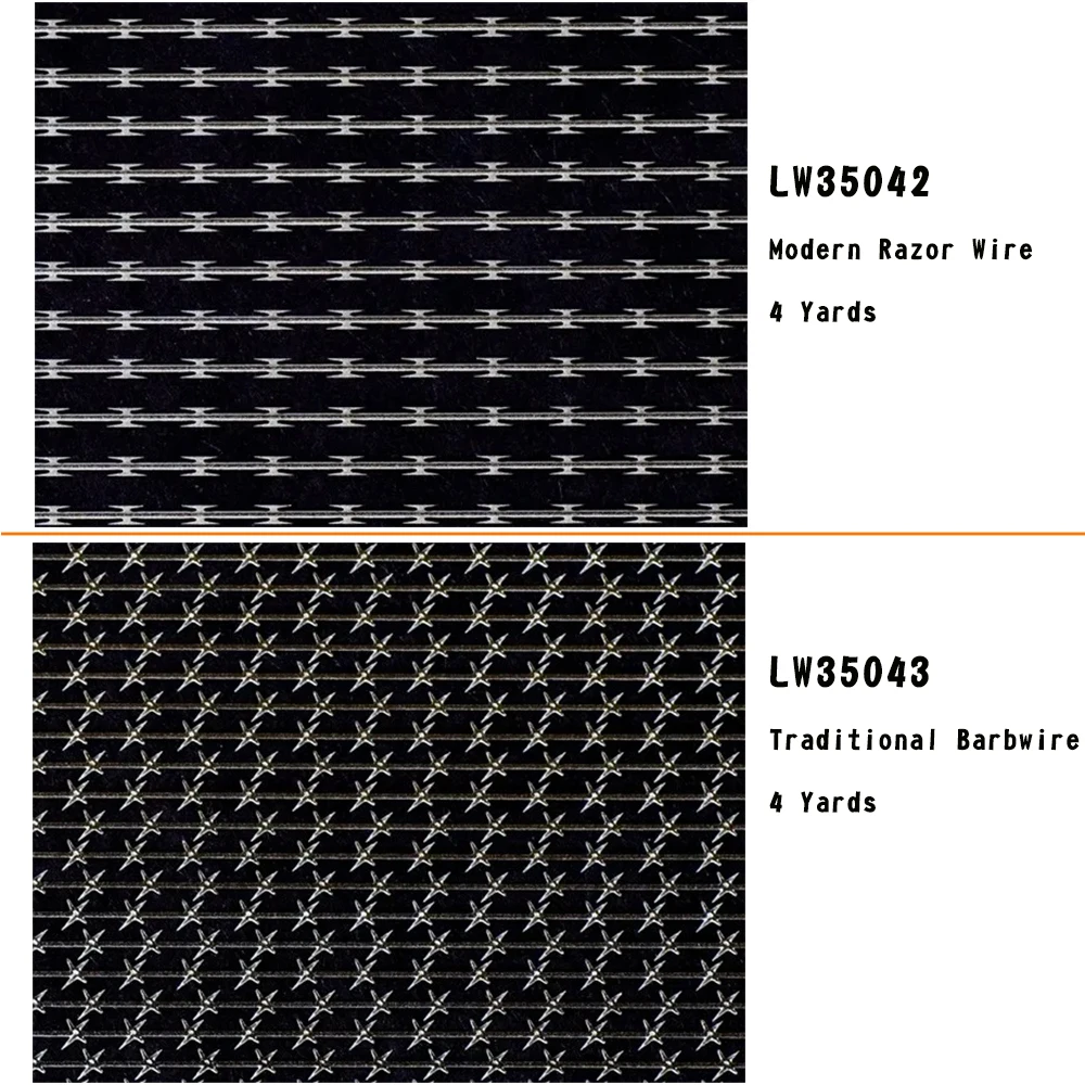 LW35042/43 1/35 Metal Barbwire (Modern Razor Wire/Traditional Barbwire) 4 Yards Details Improvement Accessory