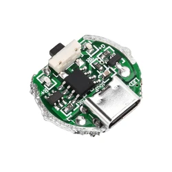 Two-speed Driver Board Flashlight Driver Accessories Circuit Board  Switch Charging Integrated Board for 10 Watt Beads For 18650