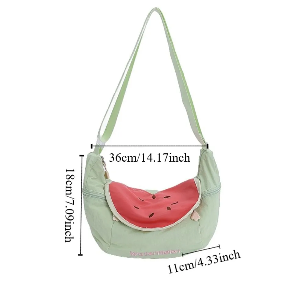 Casual Korean Style Nylon Shoulder Bag Creative Large Capacity Cloth Messenger Bag Tote Bag Lightweight Handbag Girls view 5