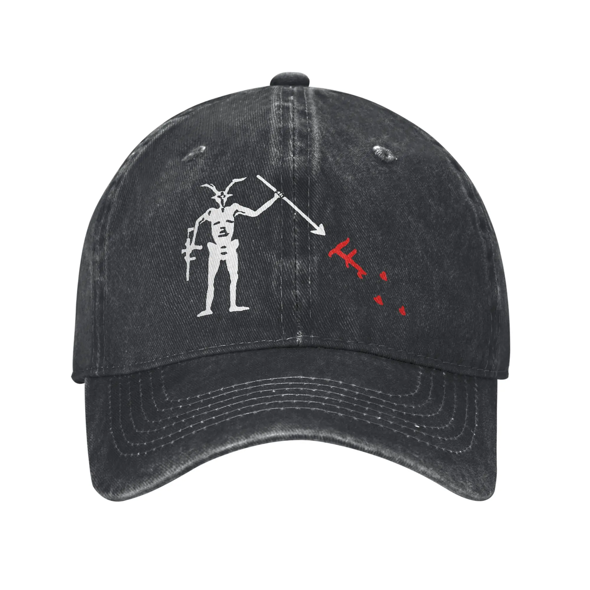 Forward Observations Group Baseball Cap Vintage Distressed Denim  Snapback Cap Unisex Outdoor Workouts Adjustable Hats Cap