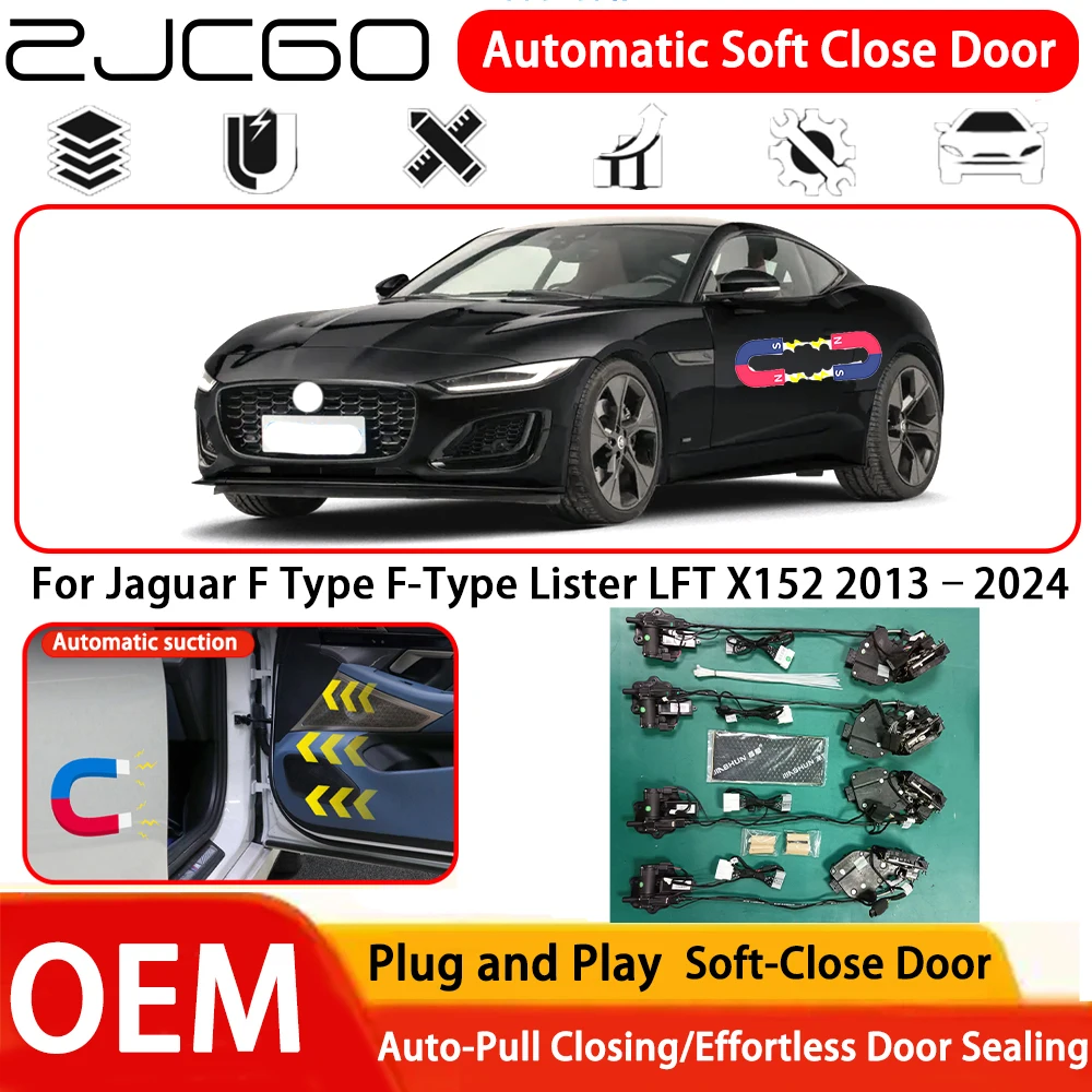 for Jaguar F Type F-Type Lister LFT X152 2013–2024 Car OEM Plug and Play Automatic Electric Soft Close Door System