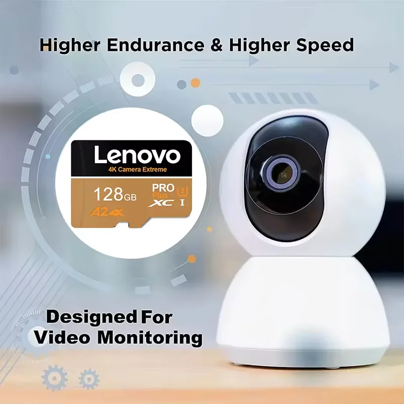 Lenovo New High Speed Memory Card 64GB 128GB 256GB A2 Micro TF SD Card 512GB SD Memory Card For Camera Phones tablets - view 3