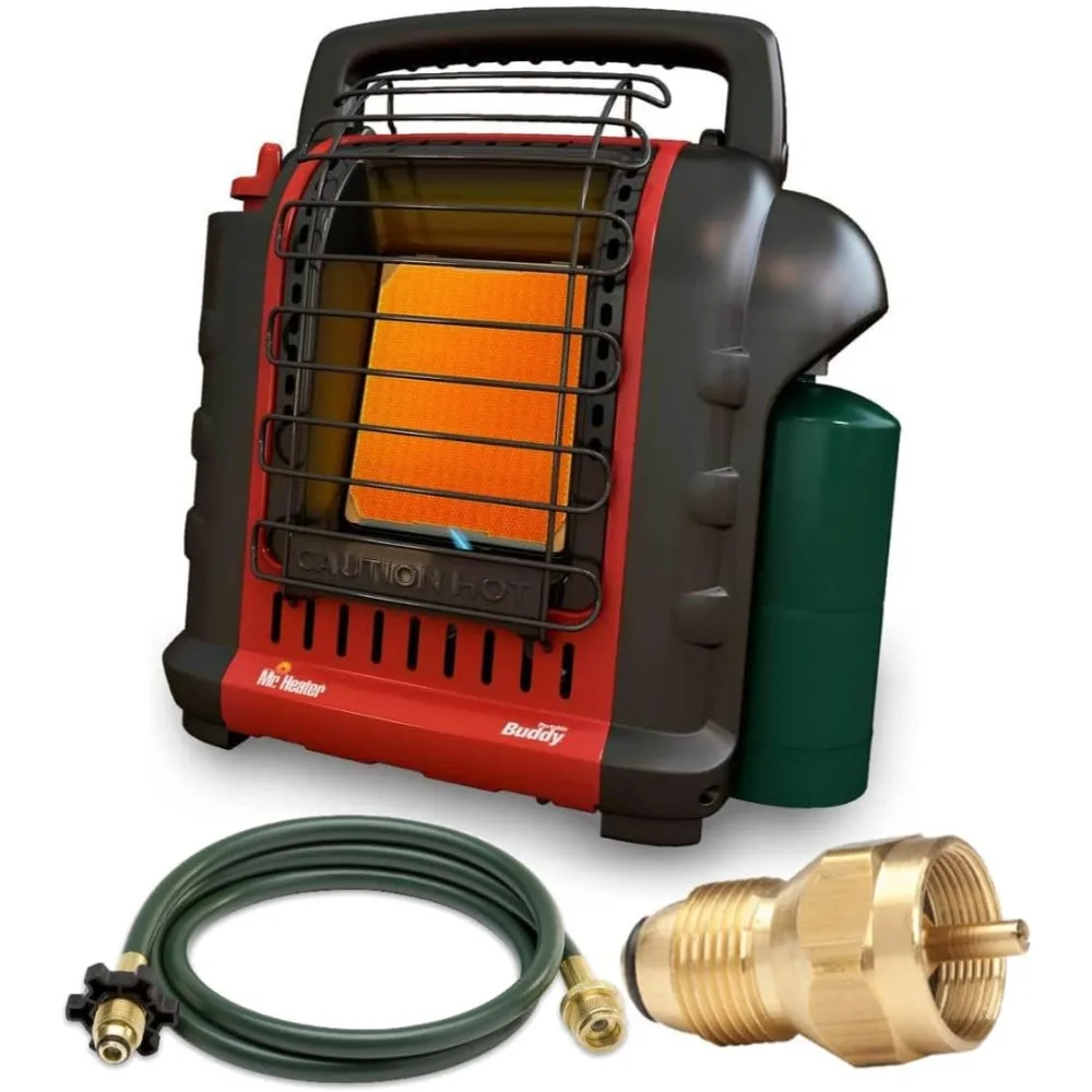 -9000 BTU Portable Buddy Heater Bundle