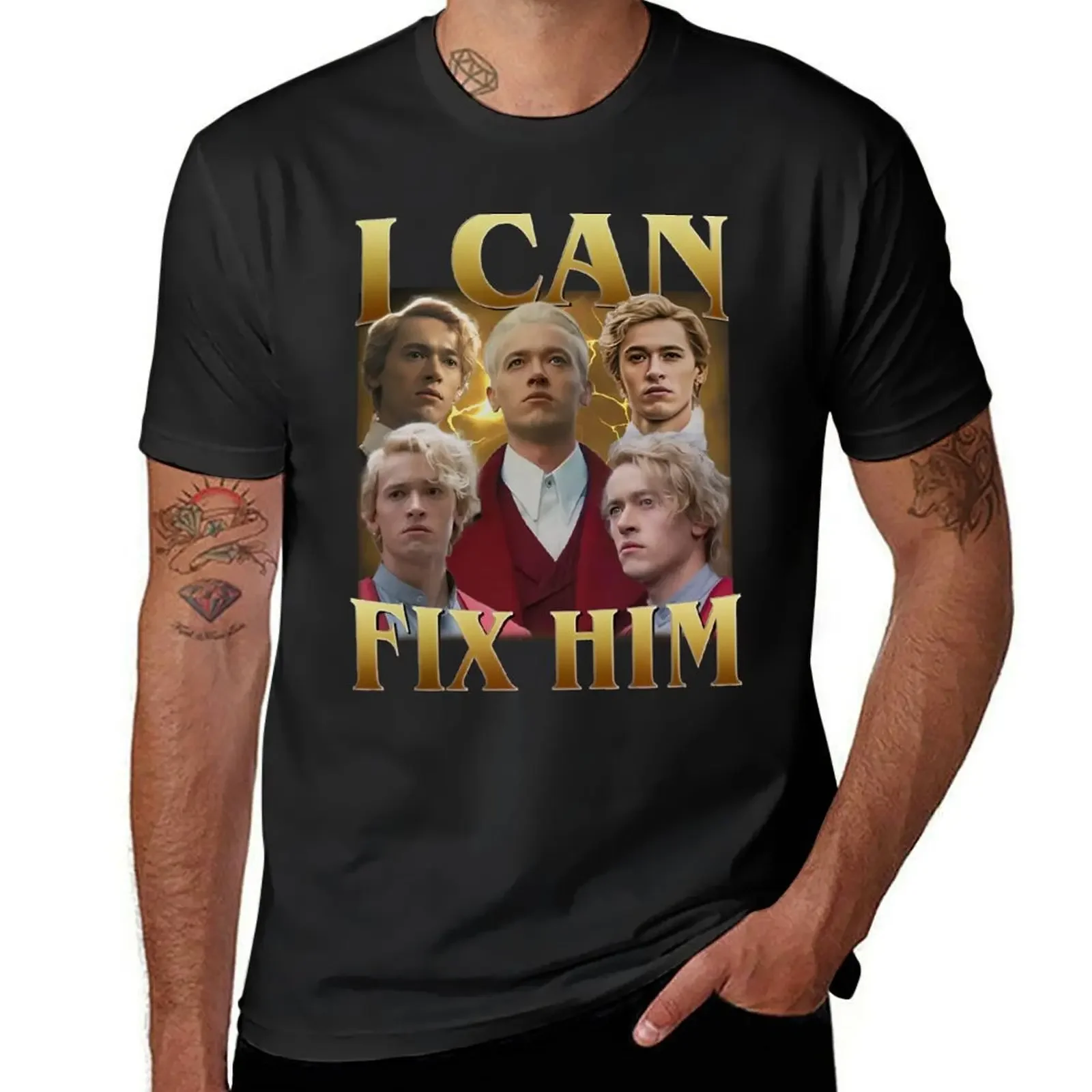 I Can Fix Him - Coriolanus Snow T-Shirt boys whites rapper graphic tees oversized t shirt men