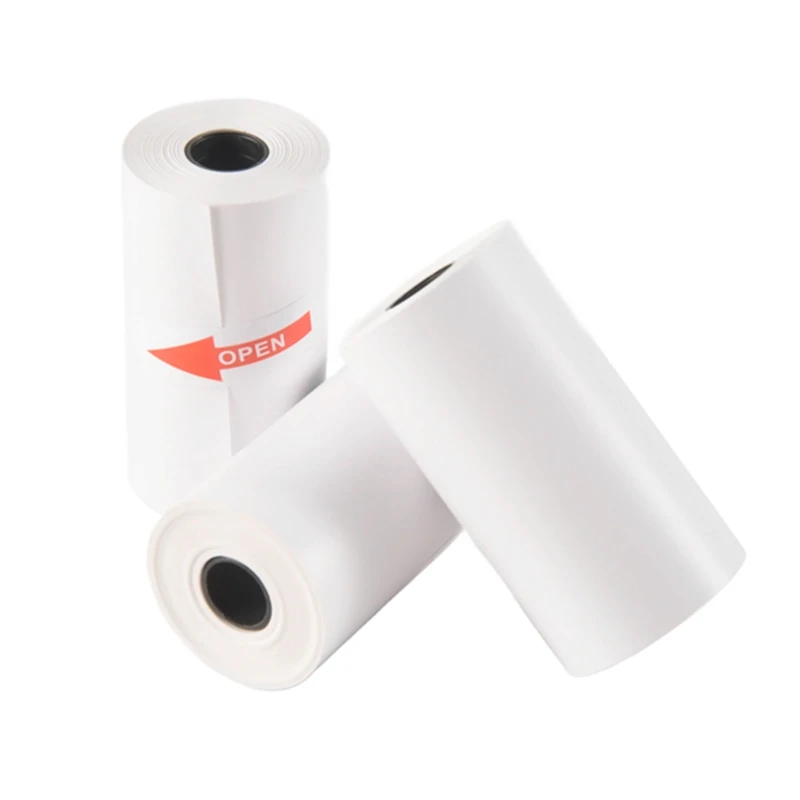 3 рулона бумаги для печати, термобумага 57X30 мм для PAPERANG P1 P2 3 рулона бумаги для печати, термобумага 57X30 мм для PAPERANG P1 P2