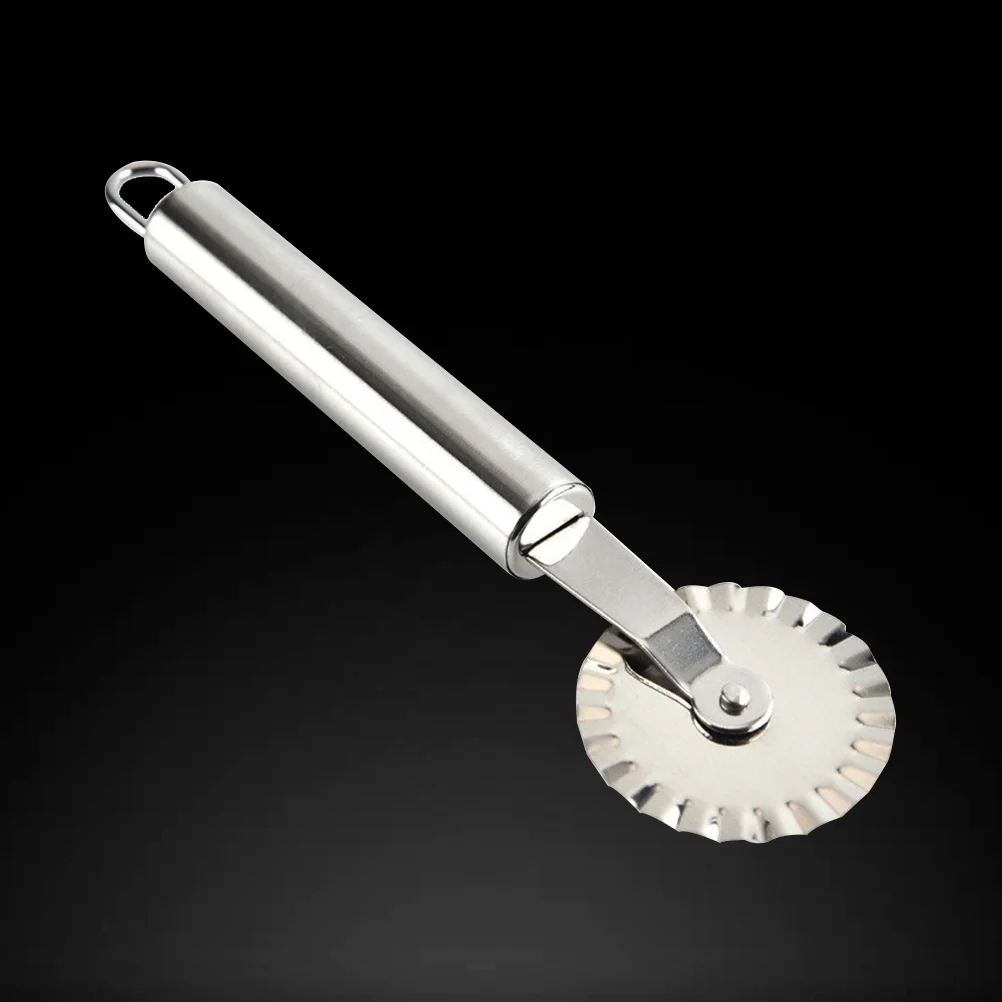 Pastry Wheel Pizza Slicer Blade Pizzazz Tortellini Pasta Food Tool Stainless Steel Wheels Ravioli Knife