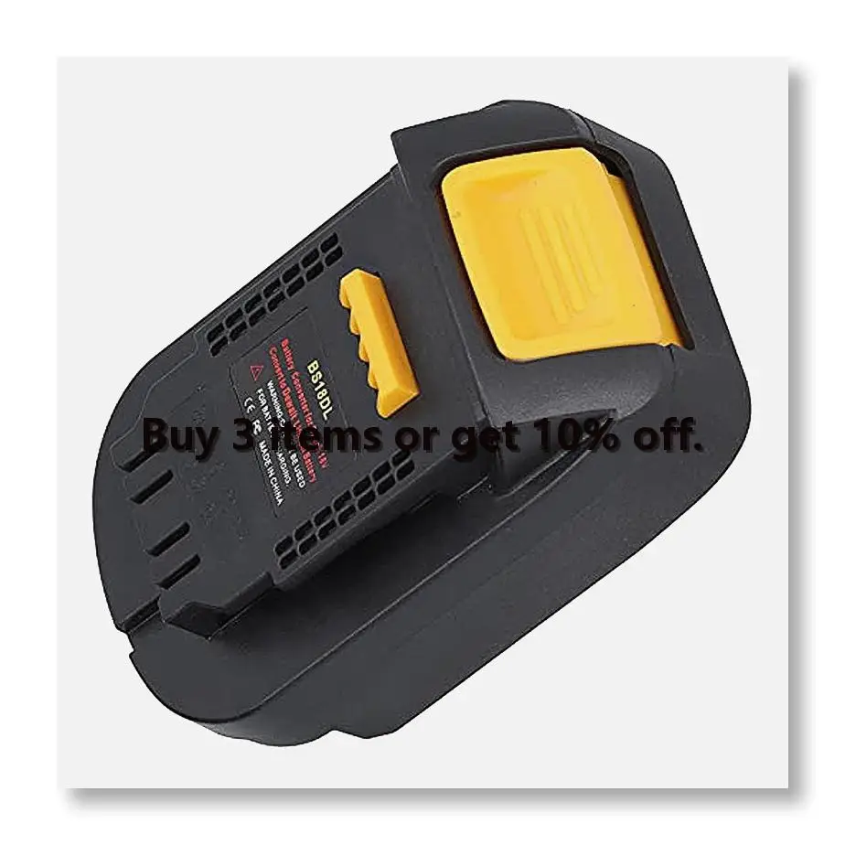 ✼BS18DL Battery Adapter for Bosch 18V Battery Use for Dewalt 18V/20V Li-Ion Battery Power Tools 4-PIN Converter