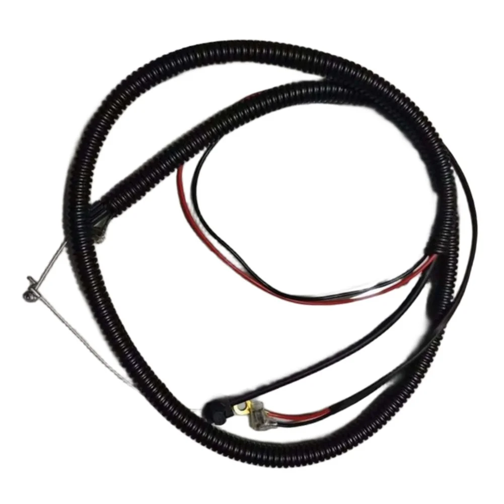 RY38BP Replacement Part Throttle Cable Assembly High Durability PVC Material Resistant To Aging And Breaking Black