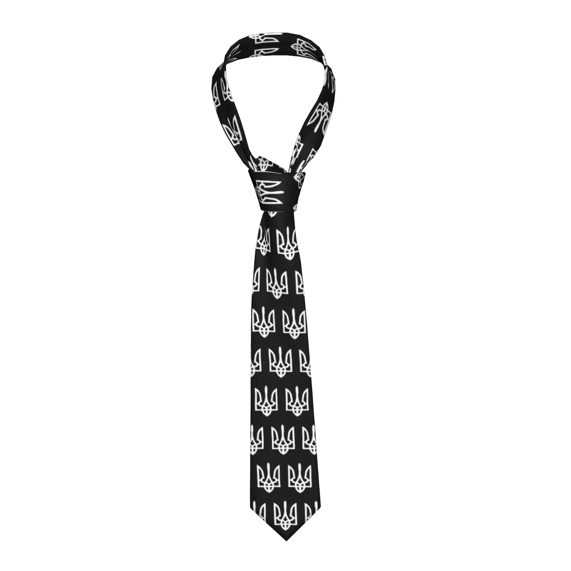 Fashion Ukraine Special Forces Neck Tie Mens Silk Ukrainian Alpha Group Military Neckties for Wedding Cravat
