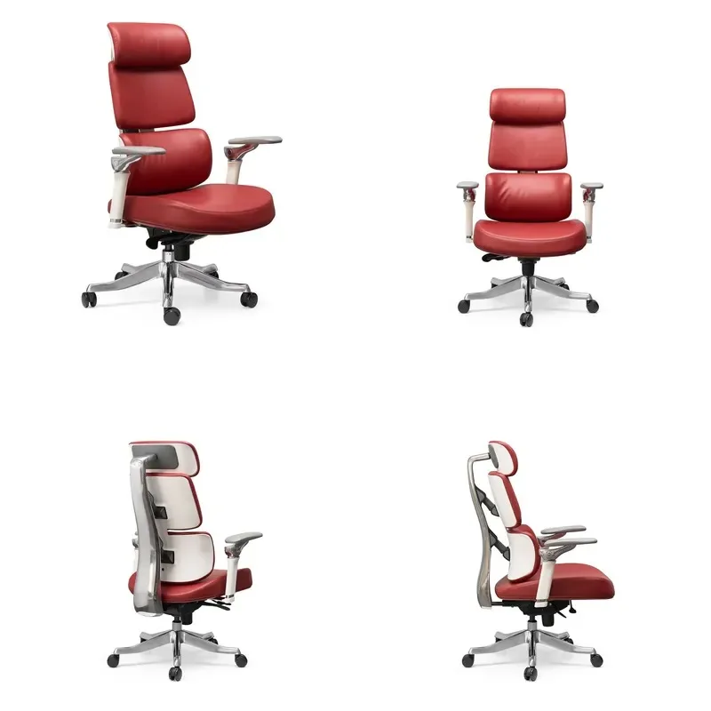 Gaming Chair Ergonomic Office Computer Seat with Lumbar Support Adjustable Height Swivel Racing Style for Home Work