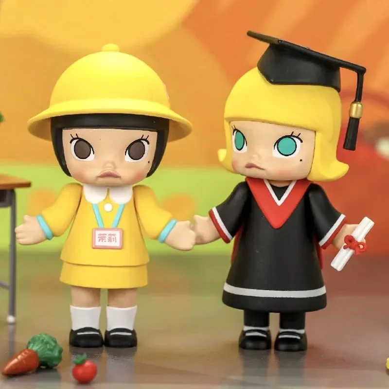 

Molly Campus Series Blind Box Toys Guess Bag Mystery Box Mistery Caixa Action Figure Surpresa Cute Model Birthday