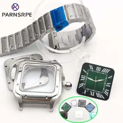 38 mm men's watch assembly Stainless steel case Aseptic dial Suitable for NH35 and NH36 movements Watch accessories