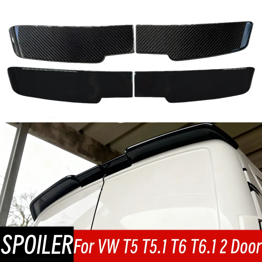 

For VW Volkswagen T5 T5.1 T6 T6.1 2 Door Transporter Rear Roof Trunk Lid Spoiler Wings Sport Styling Car Exterior Accessories