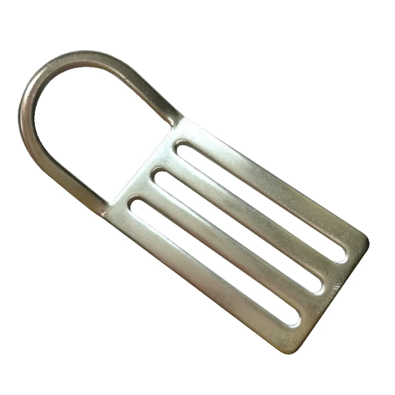 A89E-4PCS الغوص حزام الوزن الشريحة حارس الفولاذ المقاوم للصدأ D حلقة حزام تسخير حزام التجنيب سدادة اكسسوارات