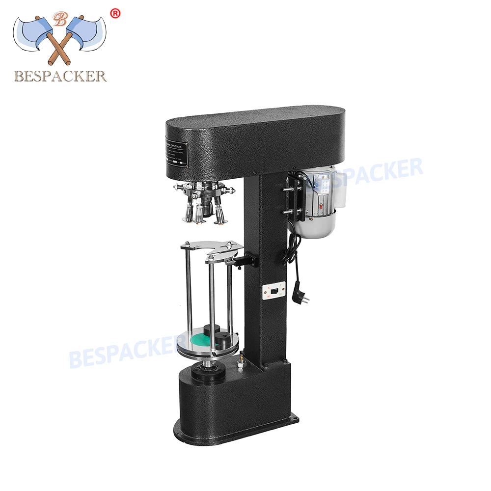 DK-50/M Semi-automatic Wine  Water Round Bottle Capping Machine