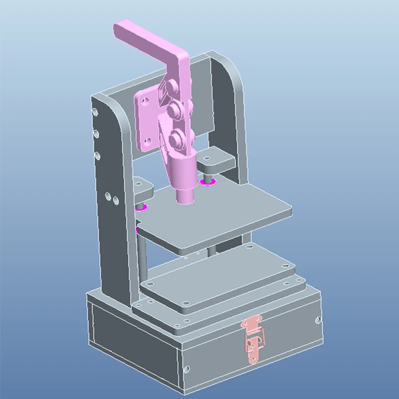 PCB Testing Jig PCBA Tester Embryo Frame Universal Test Frame Test Stand Circuit Board Detection Bracket Fixture 130x70MM