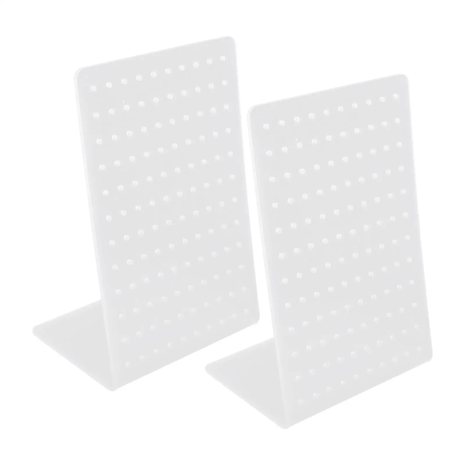2 Pcs Earring Holder Display Rack for Jewelry Storage 120 Exquisite Earring Rack Holes ganize Ear Studs at Home Shop