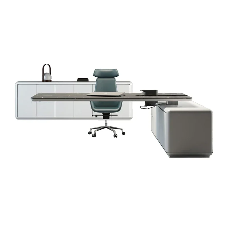 

l Modern Unique Design Luxury Home Office Desk Furniture Boss Table L Shape Manager Desk Executive Ceo Desk