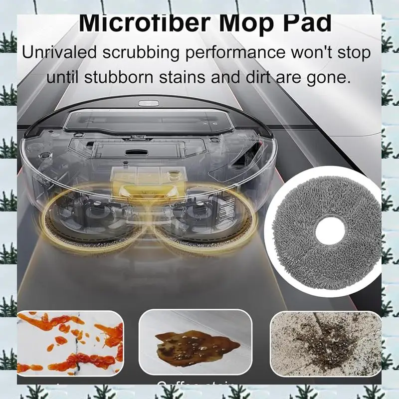 

ABLG 20 Pcs Accessories Kits For Roborock Saros Z70 Vacuum Cleaner Filter Mop Cloth Dust Bag Side Brush