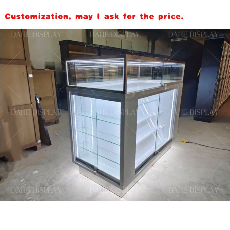 

custom.Custom Retail Cell Phone Furniture and Showcase Interior Design to Display Mobile Phone Wooden Counter Table Phone Sh