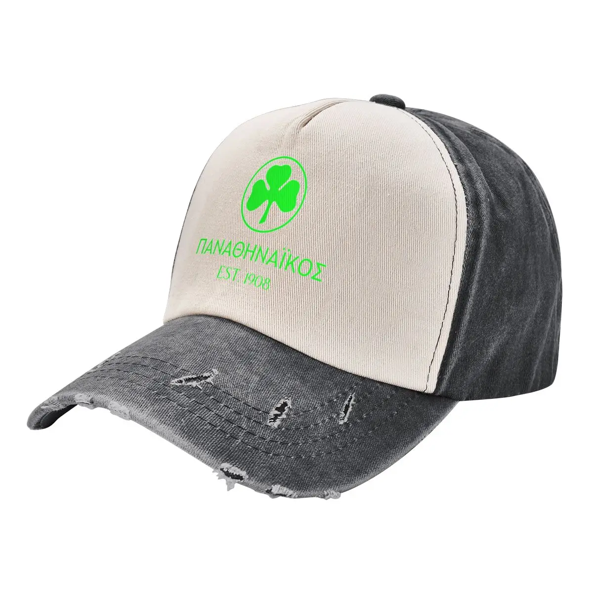 Panathinaikos Greek green 2 Baseball Cap Sun Cap Sunscreen Woman Men's