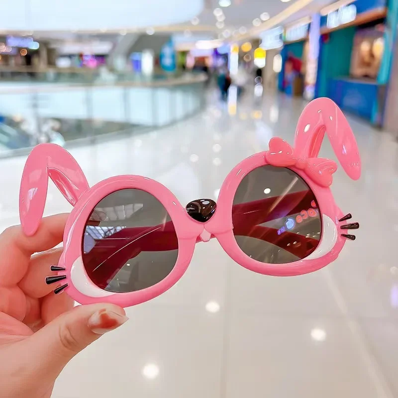 

Children Girl's Super Cute Little Rabbit Sunglasses Stylish Cartoon Children's Glasses Baby Photography Cute Sun Glasses