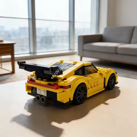 237pcs MOC Porscheed RS City Champions Model Building Blocks Christmas Gifts Construction DIY Toys Creative Idea Education