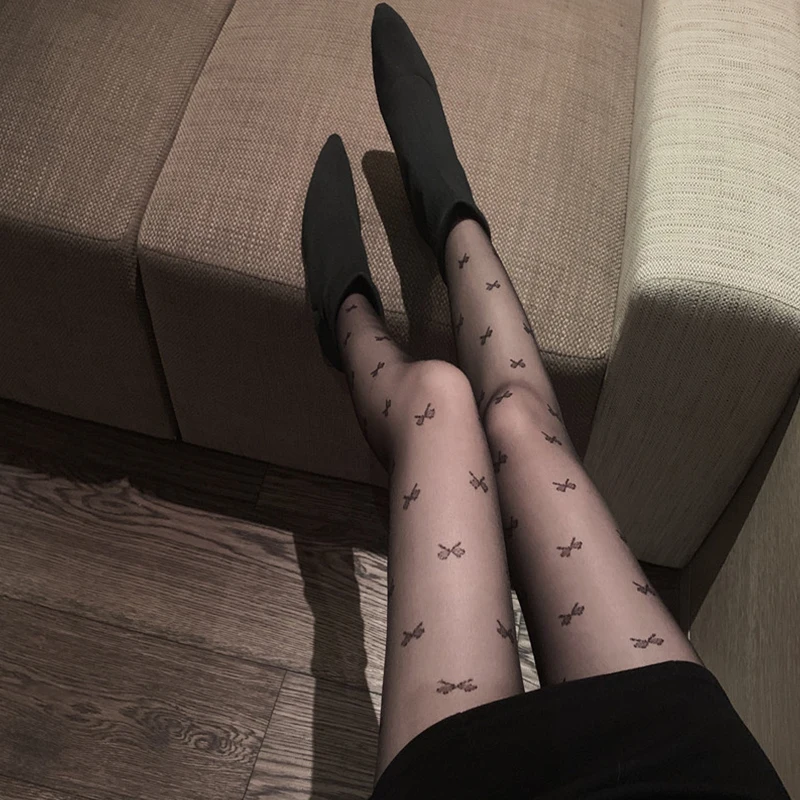 

Сексуальные колготки с узлами для женщин, весенне-осенние, тонкие, эластичные, утягивающие, длинные брюки-чулки GZL2021114, эксклюзивно онлайн