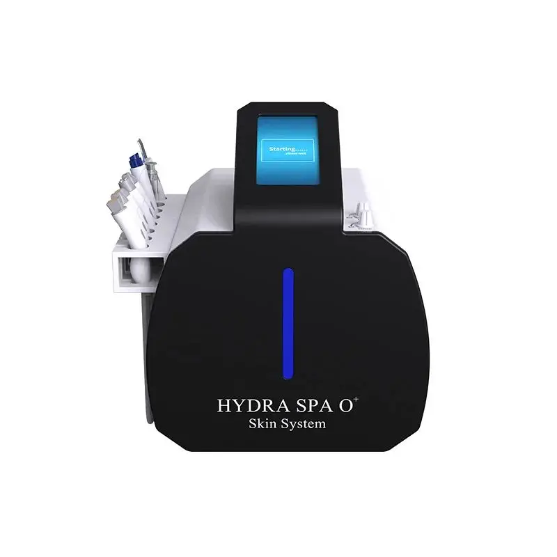 

Portable 8 In 1 High Frequency Hydro Dermabrasion Machine For Wrinkle Removal Reduce Scar Freckle Removal Improve Skin care