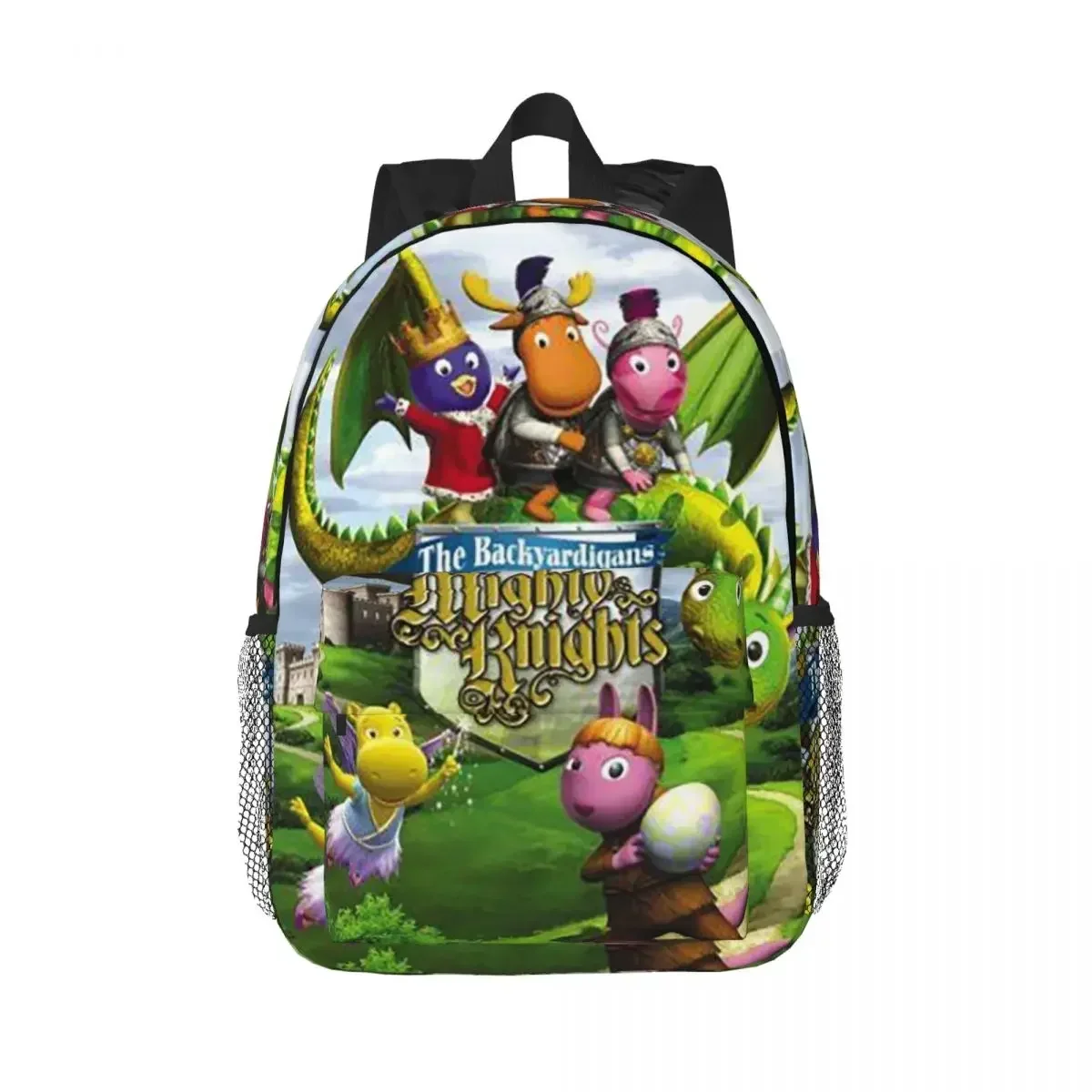 The Backyardigans Tale Of The Mighty Knights Backpack Hot Sale Daypack Boys Girls BookBag Shoulder Bags for Men Women School Bag
