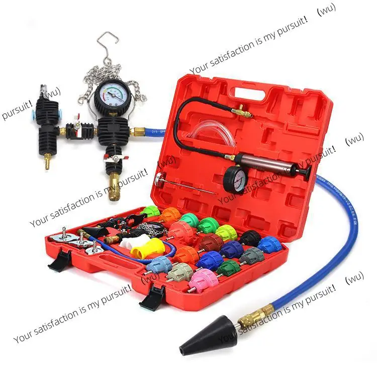 Automobile water tank leak detection coolant replacement filler leak detector Automobile water tank pressure leak