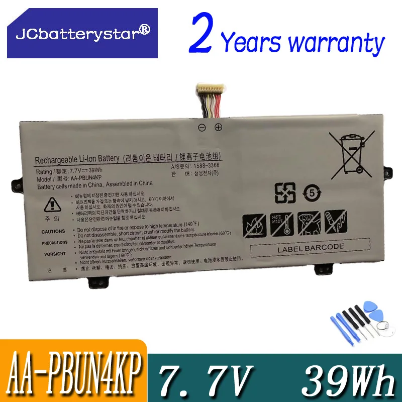 AA-PBUN4KP 7,7 В 39 Втч Аккумулятор для ноутбука Samsung 930QAA-K01 930QAA-K716 9 ручек NP930QAA NT930QBE NT930QBV NP930QAA-K01C