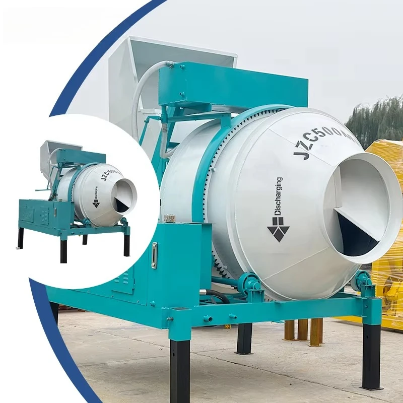 500l Concrete Mixer Electric Concrete Mixer Self Loading Concrete Mixer For Construction
