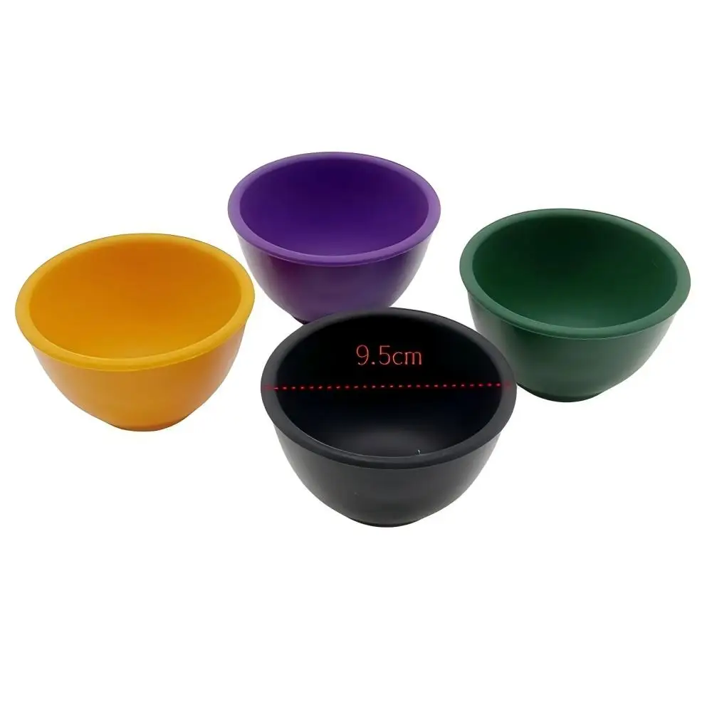 Dental Color Flexible Rubber Mixing Bowl  Reusable for Plaster Alginate Mixing Dentistry Lab Impression Material Tool