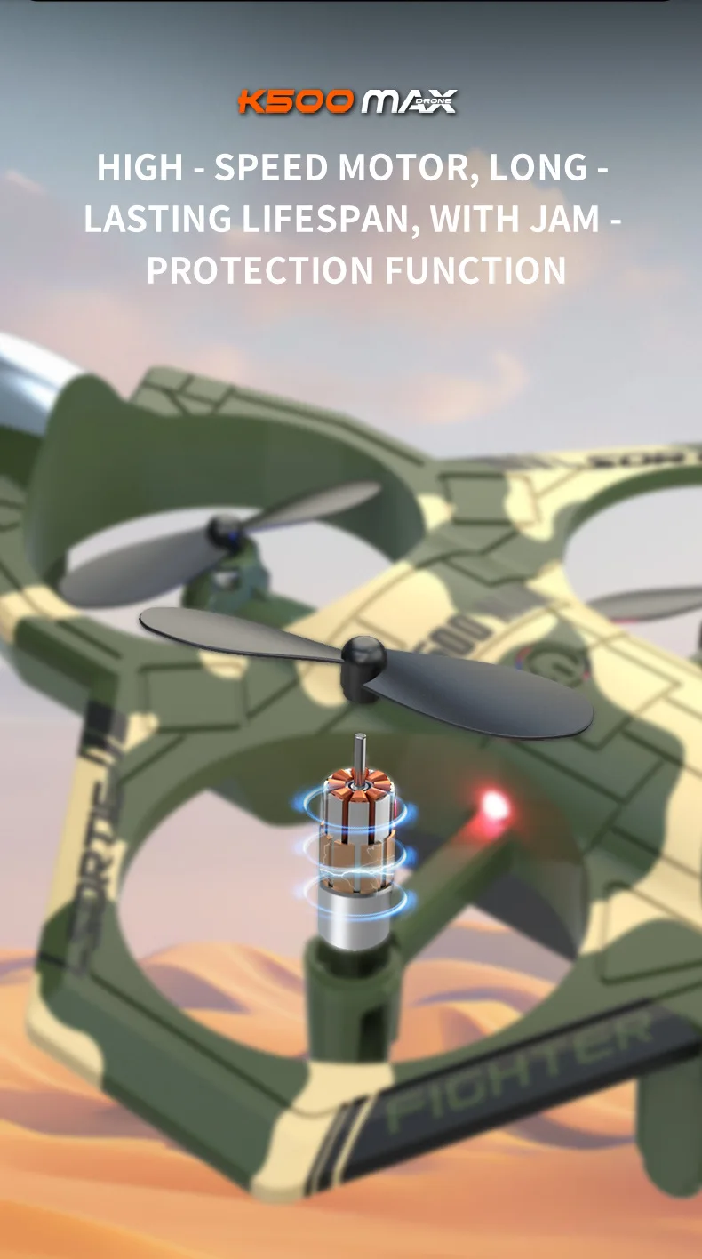 Roll- und leuchtende Quadrocopter mit Luftstunt und schwebendem Höhenhalt – ferngesteuerter Luftmodus – Detail 8