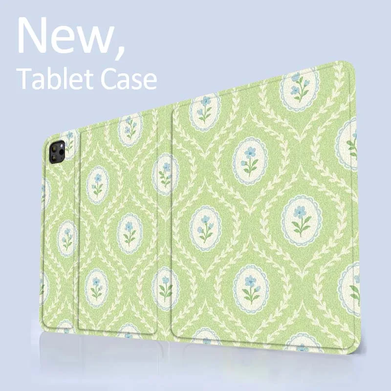 الإبداعية الأزهار الفن نمط الحال بالنسبة لباد برو 10th 11th 5th 6th 7 8 9 2 gen 11 13 M4 M5 10.2 9.7 12.9 10.5 10.9 بوصة اللوحي