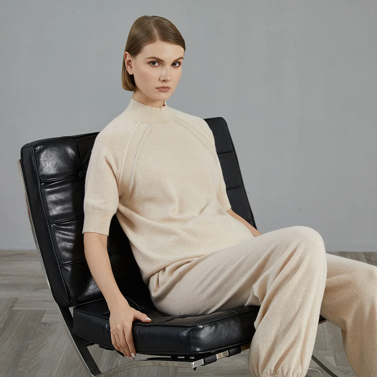 BC726 Wysokiej jakości luksusowa odzież damska 100% kaszmirowy sweter z golfem