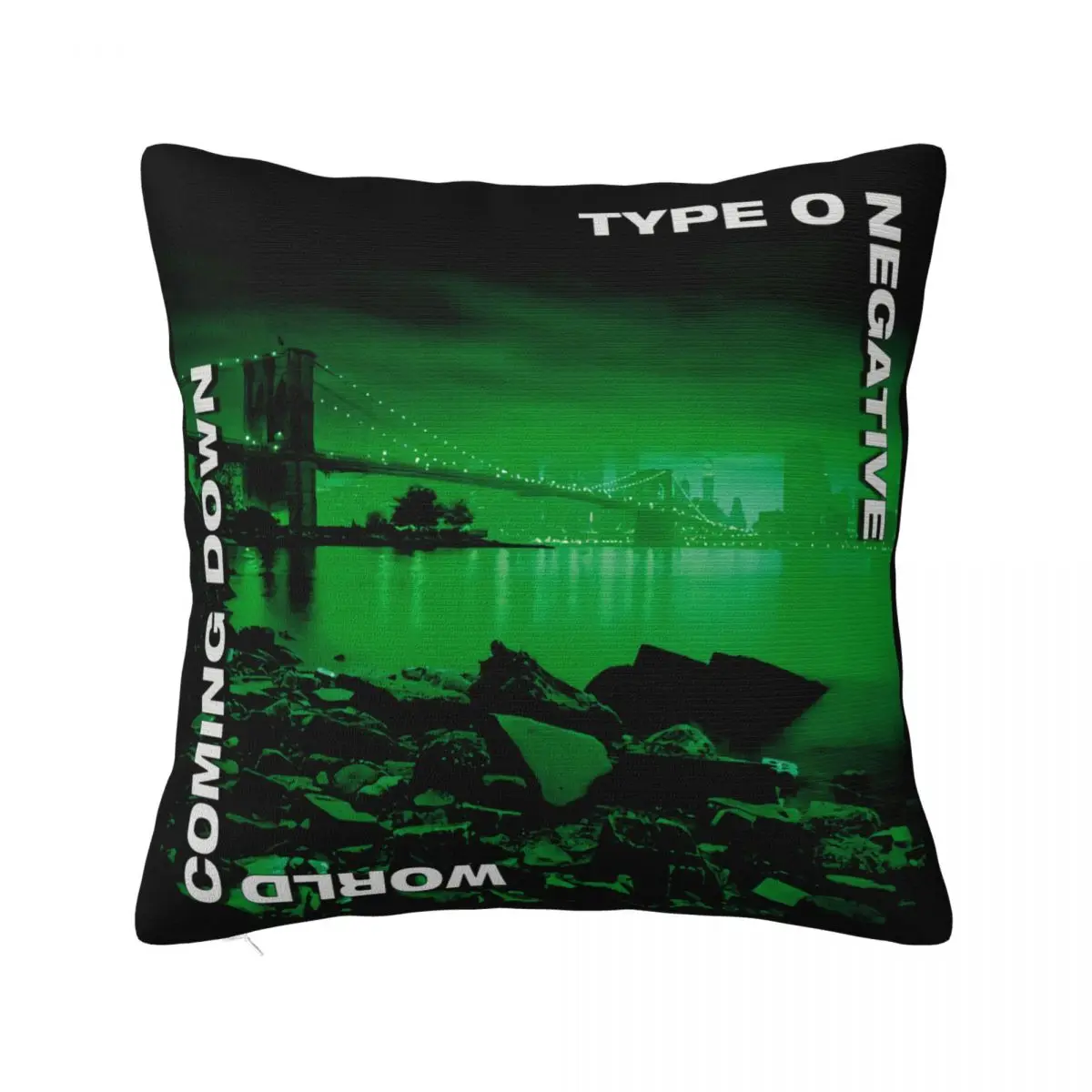 Type O Negative World Coming Down Black Peter Steele Carnivore N Designs Fashion Pillow Case