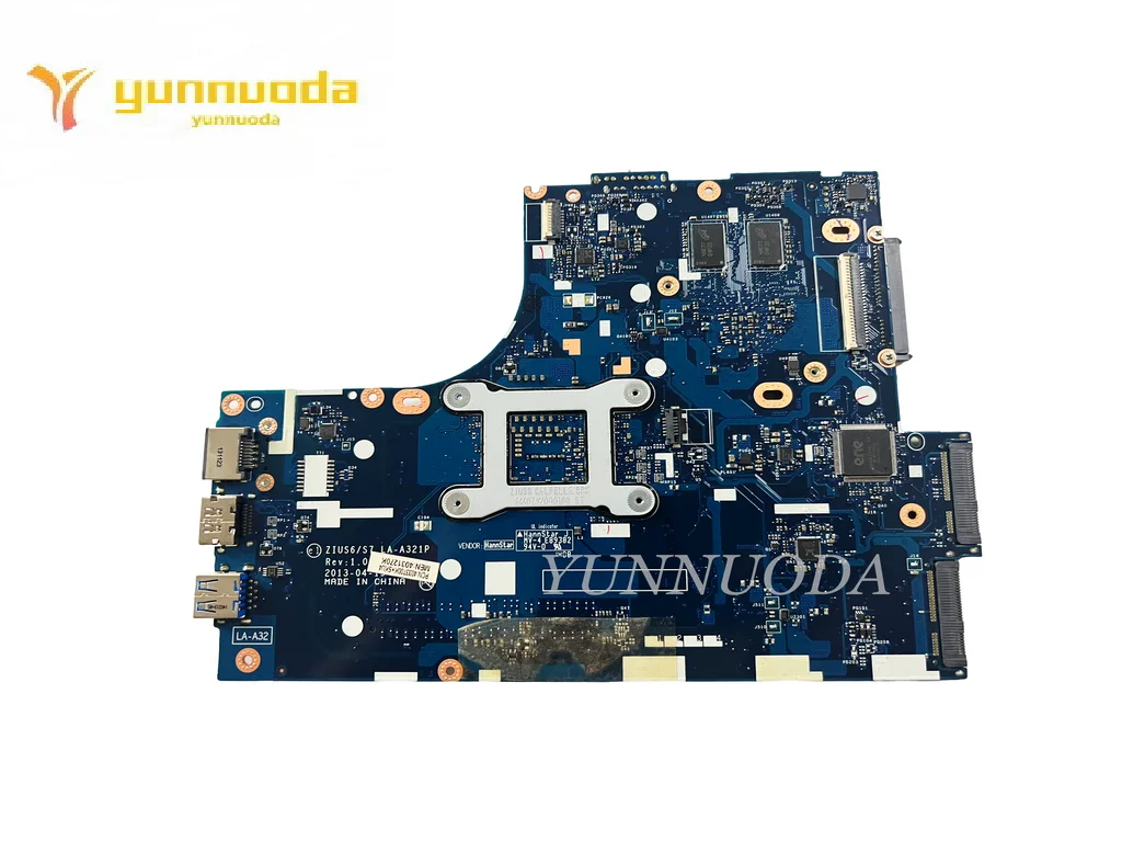 Original For Lenovo S410 S40-70 M40-70 Laptop  Motherboard 2957U  R5  M230  2GB  ZIUS6  LA-A321P tested good free shipping