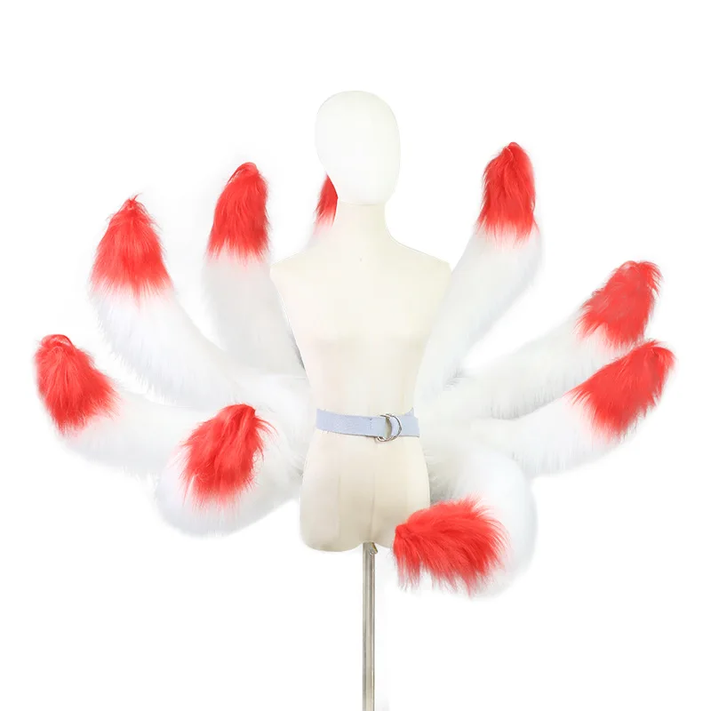 Nine-tailed Animal Tail Comic Exhibition Cute Tail Cosplay Plush Nine-tailed Tail Cos Props