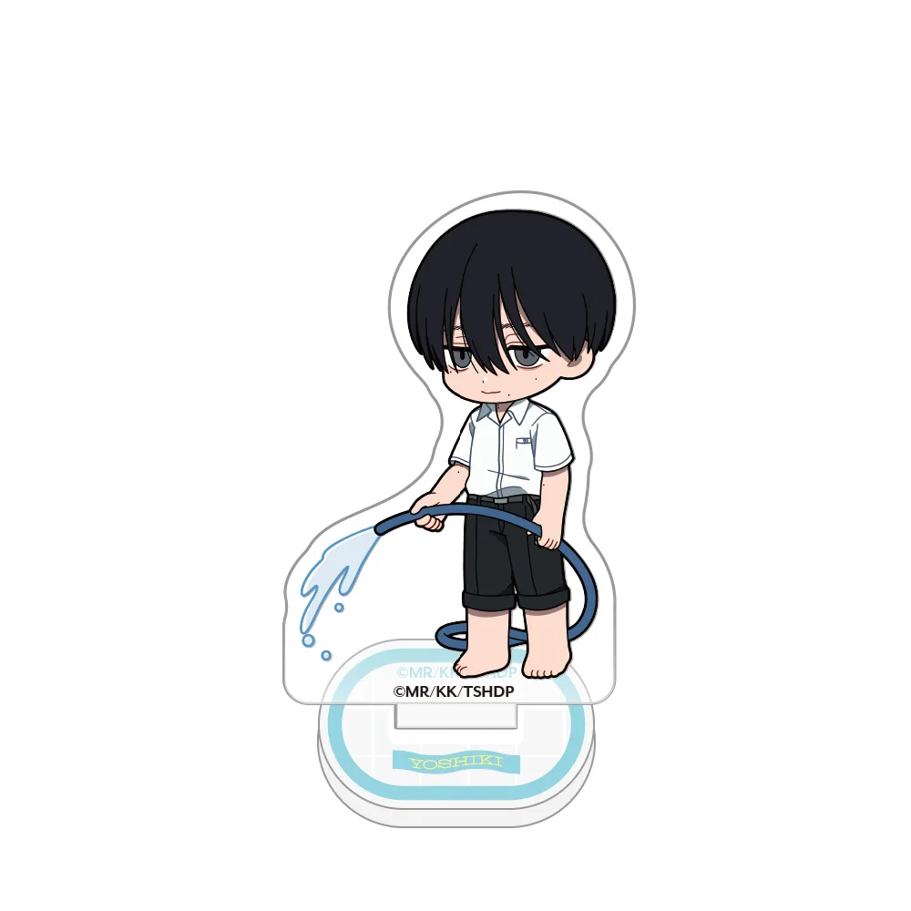 10cm Anime The Summer Hikaru Died Keychain Acrylic Stand Model Figure Cosplay Character Gifts Decoration Accesorios Goods