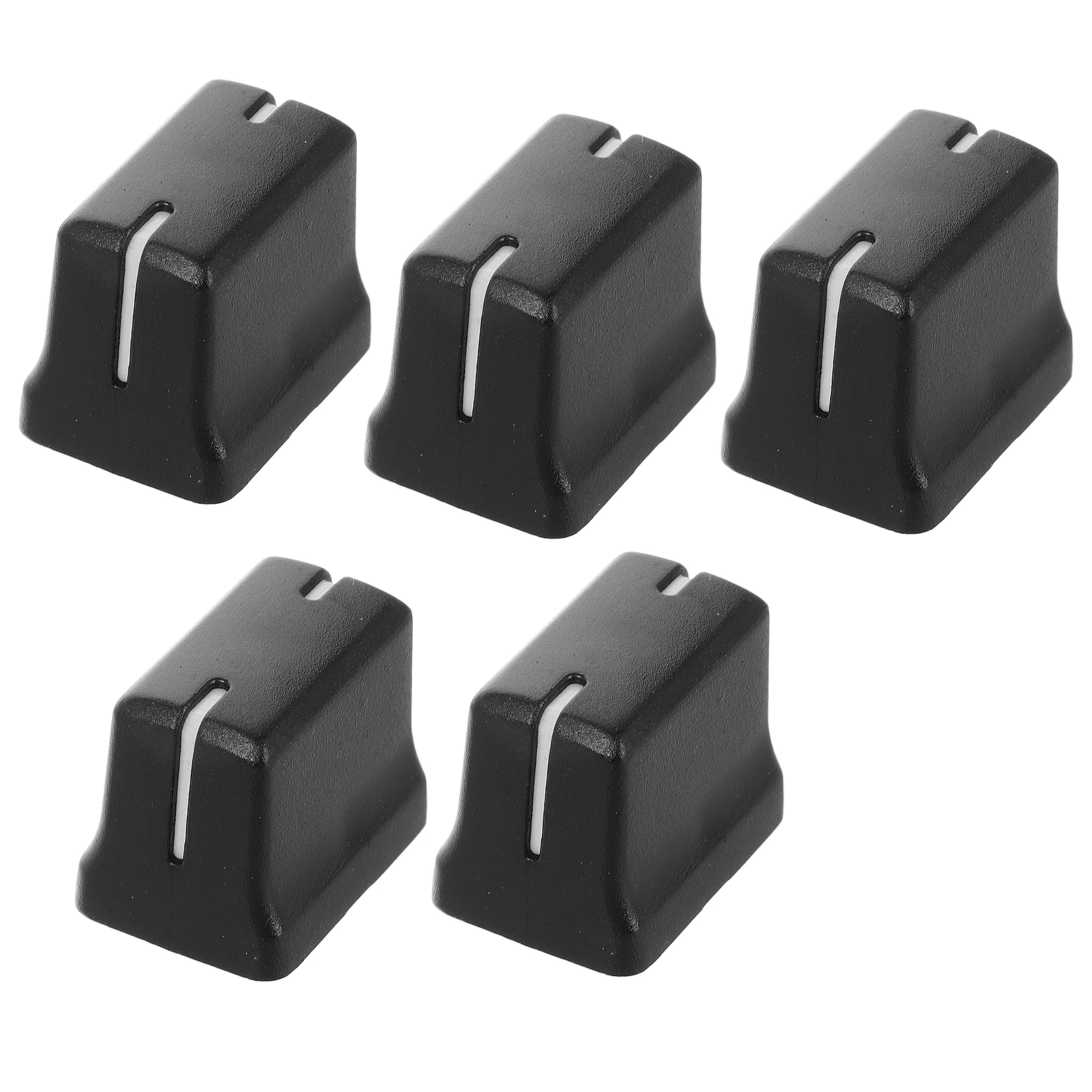 

5 Pcs Potentiometer Cap Slider Caps Mixer Attachment Knob Part Knobs Iron Handle