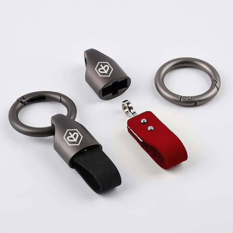 عالية الجودة المعادن الجلود دراجة نارية حبل مضفر كيرينغ المفاتيح ل بياجيو Liberty125 MP3 500 ميدلي بيفرلي 300 ZIP50 X7 X9