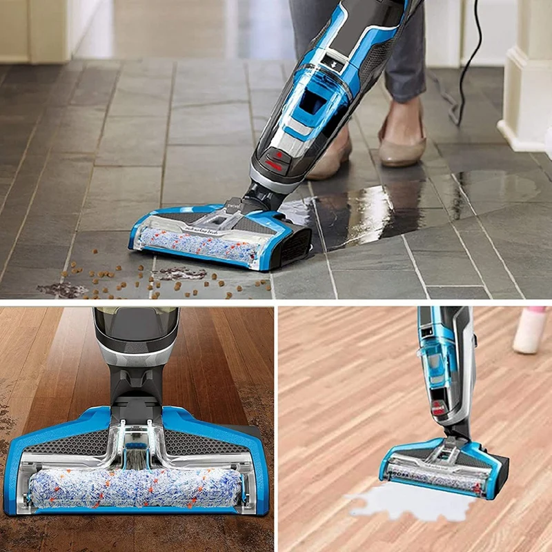 Cepillo de rodillo de filtro para Bissell Crosswave 1713 Pet Pro 2224E inalámbrico serie 2582E piezas de limpiador 1866 1868 1934 1926